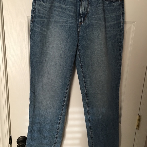 LOFT high waist boyfriend jeans - Picture 2 of 5